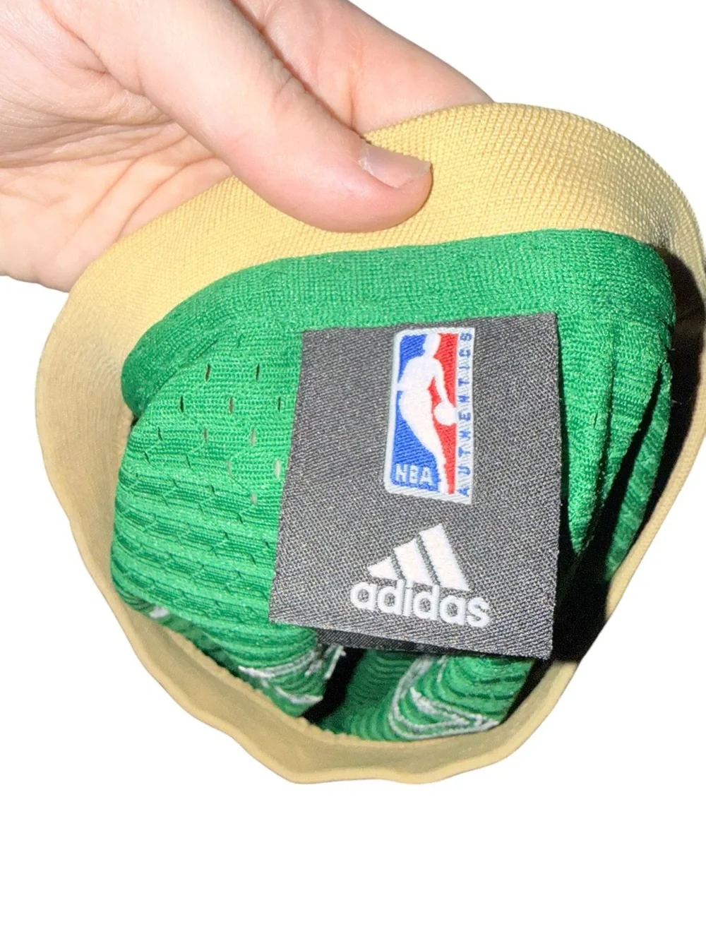 Vintage Adidas NBA St. Patricks Day Boston Celtics Kevin Garnett Jersey Size XL